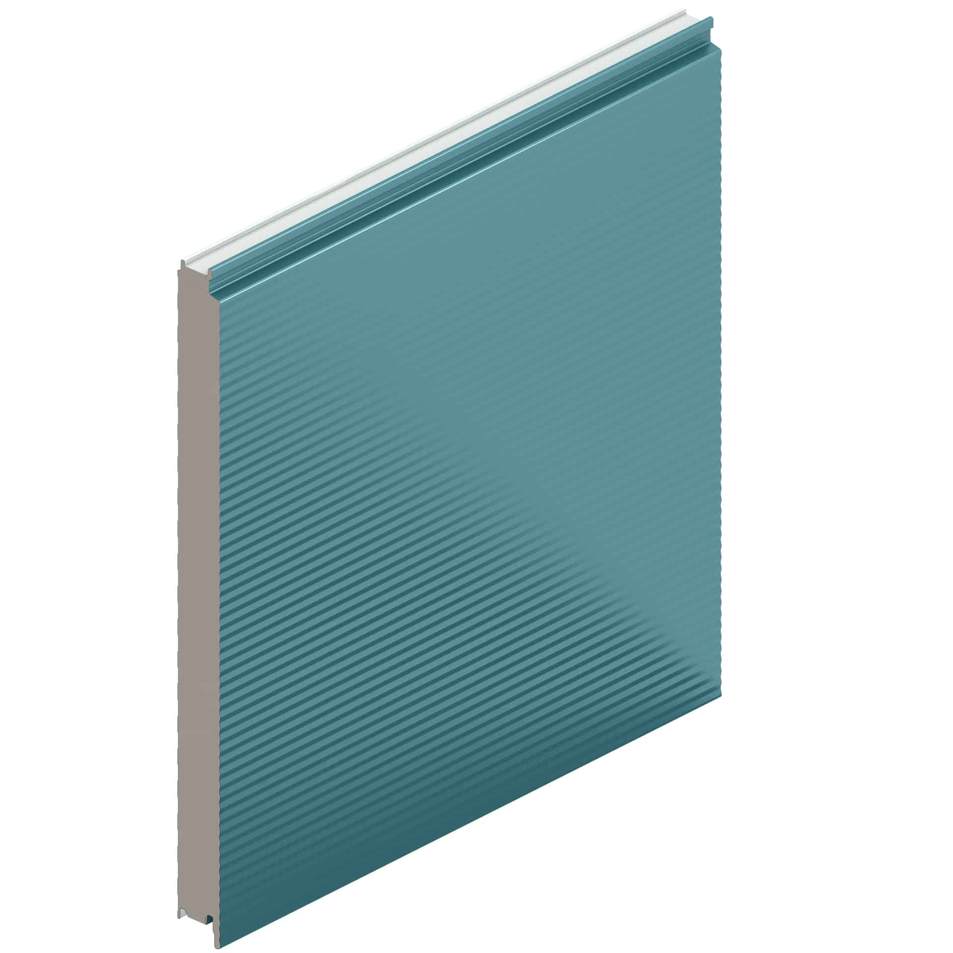 QuadCore KS1000MR Micro Rib Wall Panel - Juniper Green Color